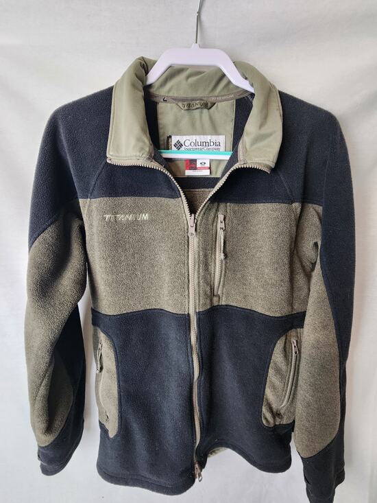 Columbia Other - Mens M Columbia Titanium Interchange Jacket Gray Fleece Full Zip Outdoor